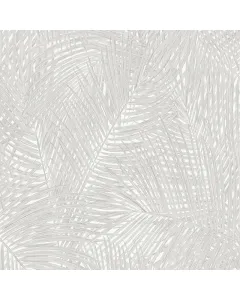 A.s. creation sumatra - tapéta (levelek, ezüst-fehér)