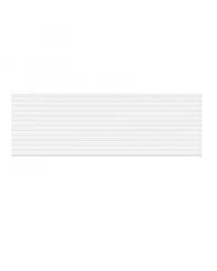 Alaya white glossy - falicsempe (fehér, strukturált, 20x60cm, 1,08m2)