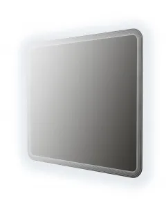Mérete: 100 x 90 cm  lekerekített sarkok magasfényű, fehér bútorlapon  beépített led-világítás 16 w/1005 lm/6000 k