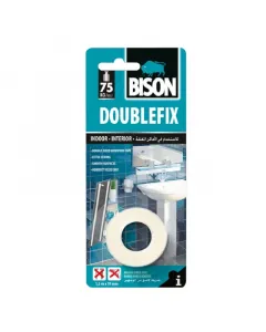 Bison doublefix - kétoldalú ragasztócsík (beltéri, 19mmx1,5m)