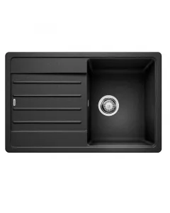 BLANCO LEGRA 45 S - gránit mosogatótálca (antracit) Silgranit alapanyagból vízlepergető, karcálló felület egy nagyméretű medence csepegtető