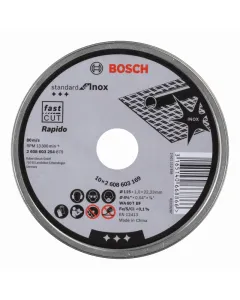 Készlet tartalma: 10 db Átmérő: 115 mm furatátmérő: 22,23 mm vágásszélesség: 1,0 mm vastartalmú fémek, acél és inox vág�
