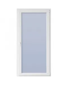 Cando deluxe - műanyag ablak (58x118cm, bny, jobbos, fehér)