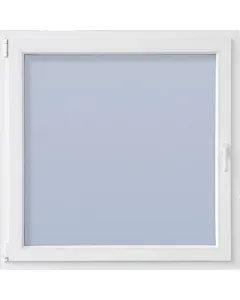 Cando deluxe - műanyag ablak (58x58cm, bny, balos, fehér)