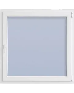 Cando deluxe - műanyag ablak (58x58cm, bny, jobbos, fehér)