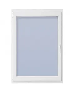 Cando deluxe - műanyag ablak (58x88cm, bny, balos, fehér)