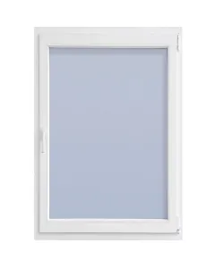 Cando deluxe - műanyag ablak (58x88cm, bny, jobbos, fehér)