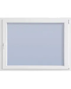 Cando deluxe - műanyag ablak (88x58cm, bny, jobbos, fehér)