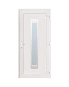 Cando ohio - műanyag bejárati ajtó (98x208, jobb, fehér)