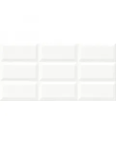 Cersanit naris - falicsempe (fehér, strukturált, 29,7x60cm,1,25m2)