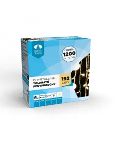 Energiatakarékos led-technológia kül- és beltéri használatra 192 db led-del hossza: 2 m toldható
