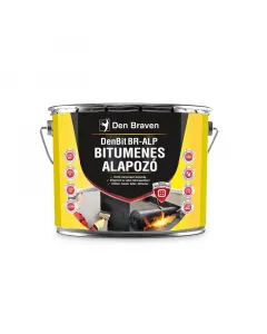 DEN BRAVEN DENBIT BR-ALP - bitumenes alapozó (oldószeres, 9kg) Kültéri használatra száraz és nedves felületekre kiváló mélyalapozó képesség ellenálló a gyenge savakkal és lúgokkal szemb