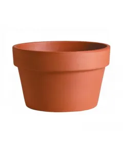 Átmérő: 21 cm agyag bel- és kültéri használatra