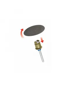 Puha fémhez, fához, műanyaghoz szemcsesűrűség: 60 munkaátmérő: 30 mm szárátmérő: 3,2 mm 6 db/csomag