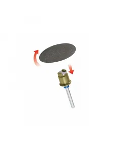 Puha fémhez, fához, műanyaghoz szemcsesűrűség: 240 munkaátmérő: 30 mm szárátmérő: 3,2 mm 6 db/csomag