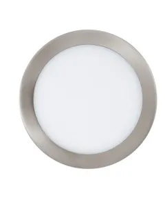 Eglo fueva connect - beépíthető lámpa (led, rgb, Ø22,5cm, matt-nikkel)