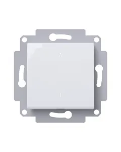 Elektromaterial art100/200 - kétpólusú kapcsoló (műanyag, fehér)