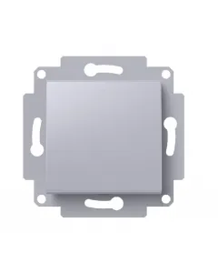 Elektromaterial art100/200 - váltókapcsoló (ezüst)
