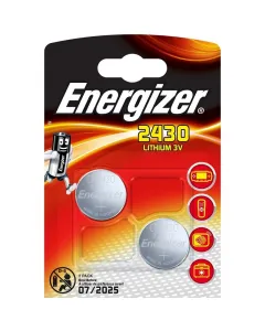 Energizer - gombelem (cr2430, 3v, 2db)