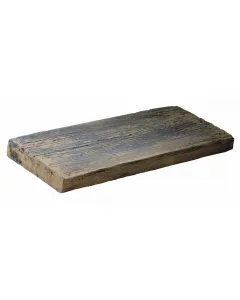 Kül- és beltéri használatra mérete: 50 x 20 x 4 cm betonból készült fahatású megjelenés fagyálló