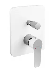 FERRO ADORE - falsík alatti zuhany csaptelep (2 funkciós) Egykaros kialakítás telepítés módja: falsík alatti fehér-króm színű csatlakozás és zuhanykimenet: g ½ zuhanyváltóval