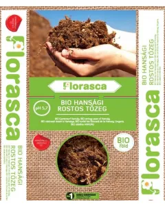 Bányászott rostos tőzeg javítja a talaj szerkezetét rossz minőségű talaj javítása jó pufferoló képeségű 3 l-es kiszerelés