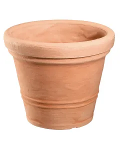 Átmérő: 45 cm műanyag terrakottaszínű