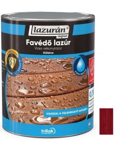 LazurÁn aqua 3in1 - favédő lazúr - teak 0,75l