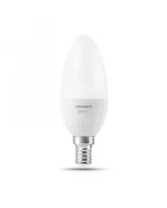 Ledvance smart+ - led-fényforrás (e14, 5w, gyertya, matt, melegfehér, bluetooth, okos)