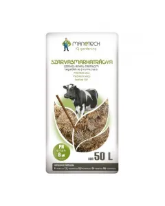 Termesztő közegek alkotórészeként 50 literes kiszerelés tápanyaggal dúsított