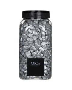 Mica decorations - dekorkavics (ezüst, 1kg)