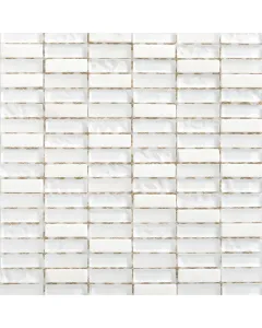 Palazzo natura - mozaik (fehér, 30x30cm)