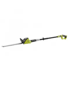 Akkufeszültség: 18 v késhossz: 45 cm vágásvastagság: 18 mm teleszkópos nyéllel akkumulátor és töltő nélkül