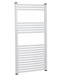 Sanica - íves törölközőszárító radiátor (1200x600mm) fehér