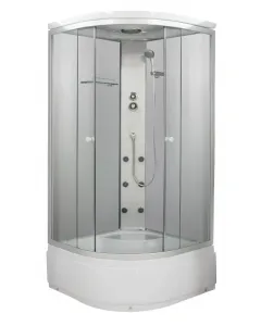 Sanotechnik pc55 - hidromasszázs zuhanykabin (90x90x205cm, íves)