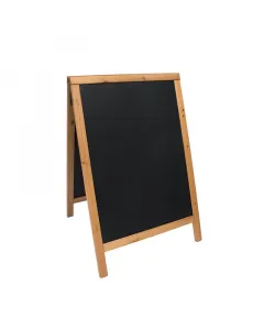 Figyelemfelkeltési célra 2 oldalon írható lakkozott tölgykerettel  mérete: 55 x 85 cm