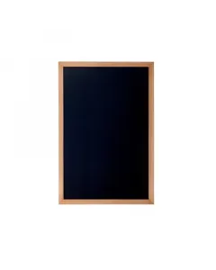 Mindkét oldalán írható lakkozott tölgykerettel  mérete: 60 x 80 cm krétamarkerrel  rögzítőkészlettel