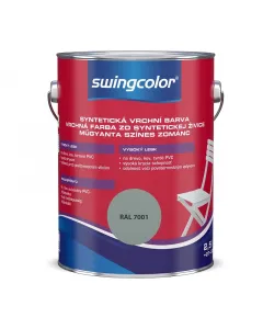 Swingcolor - zománcfesték - ezüstszürke (magasfényű) 2,5l