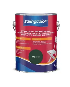 Swingcolor - zománcfesték - mohazöld (selyemfényű) 2,5l