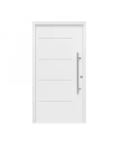 Thermolux bilbao - fém bejárati ajtó (98x208, jobbos, fehér)