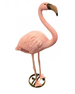 Magassága: 90 cm színe: rózsaszín talppal 