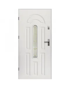 Wenus - fém bejárati ajtó (100x207, balos, fehér)