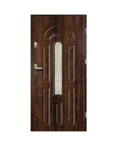 Wenus - fém bejárati ajtó (100x207, jobbos, dió)
