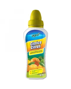 Minden citrusfajtához levélsárgulás megelőzéséhez tápanyaggal dúsított kiszerelés: 0,5 l 