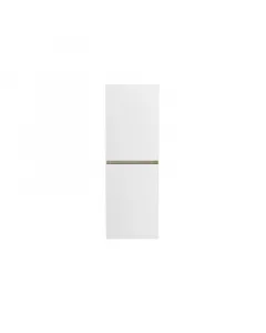 Alacarte - konyhabútor faliszekrény (50cm, magasfényű fehér, sonoma tölgy)