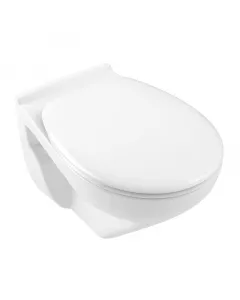 ALFÖLDI OPTIC - mélyöblítésű fali WC (Clean Flush) Kerámia wc-csésze fali telepítési mód hátsó kifolyású mélyöblítésű wc-ülőke nélkül