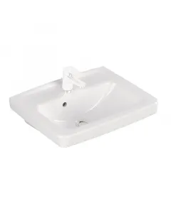 ALFÖLDI OPTIC - mosdó (45x37cm) Kerámia mosdó szögletes rögzítés módja: falra szerelhető csaplyukkal és túlfolyónyílással felszerelt