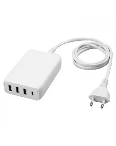 Max. teljesítmény: 45 w kimeneti csatlakozás: 3xusb-a, 1xusb-c kábel hossza: 150 cm gyorstöltés kompakt kialakítás