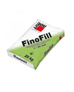 BAUMIT FINOFILL - beltéri glett (20kg) Beltéri használatra max. 30 mm vastagságig rétegenként páraáteresztő minden ásványi alapú felületre