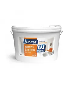 HÉRA Mennyezet- és falfesték (fehér, matt, 14L) Mennyezet- és falfesték beltéri használatra kiváló fedőképesség könnyen eldolgozható pára- és légáteresztő színezhető